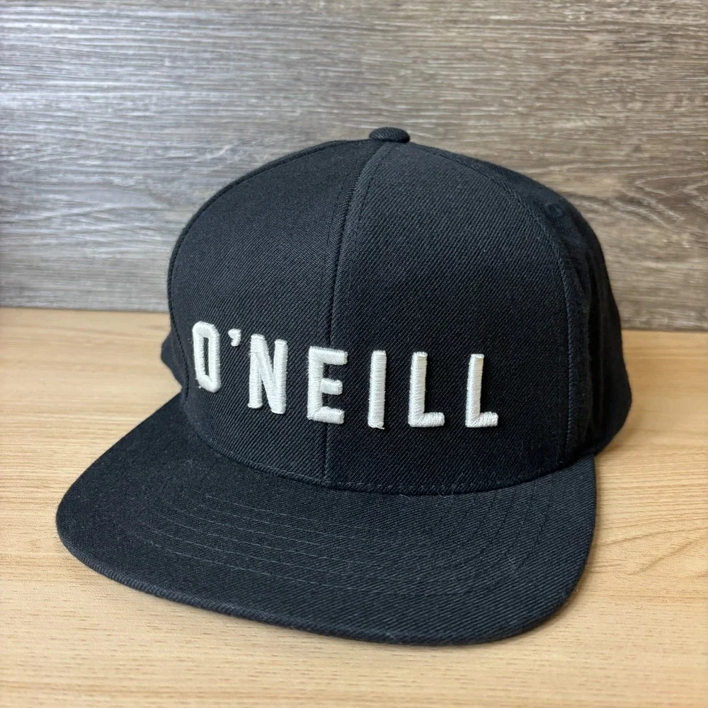 O'neill Hat Cap Snapback Black Surf Surfing Beach Performance